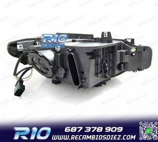 FAROS BMW F30 F31 11-15 XENON OJOS ANGEL DRL LED NEGRO
