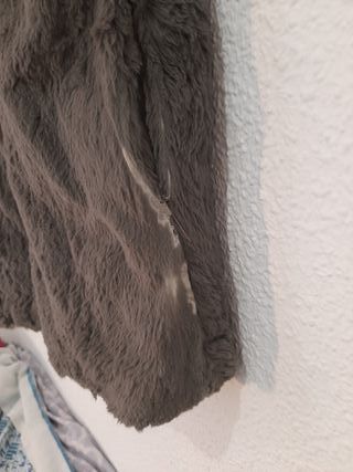 Abrigo Reversible Chaleco con capucha