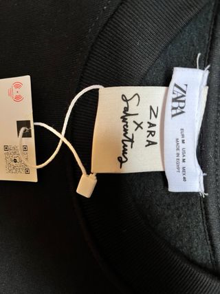 Sudadera Zara (colaboración) Negra