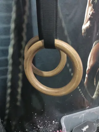 Anillas CrossFit/Gimnasia Madera