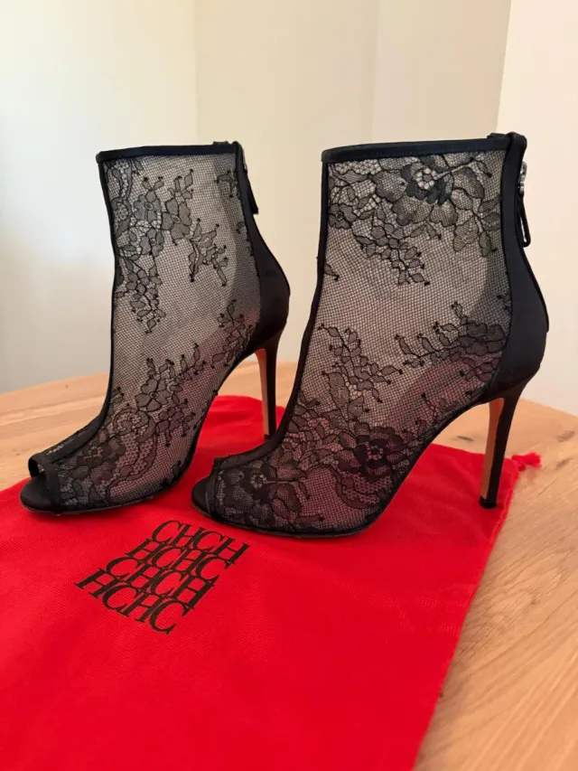 Botines de encaje Carolina Herrera