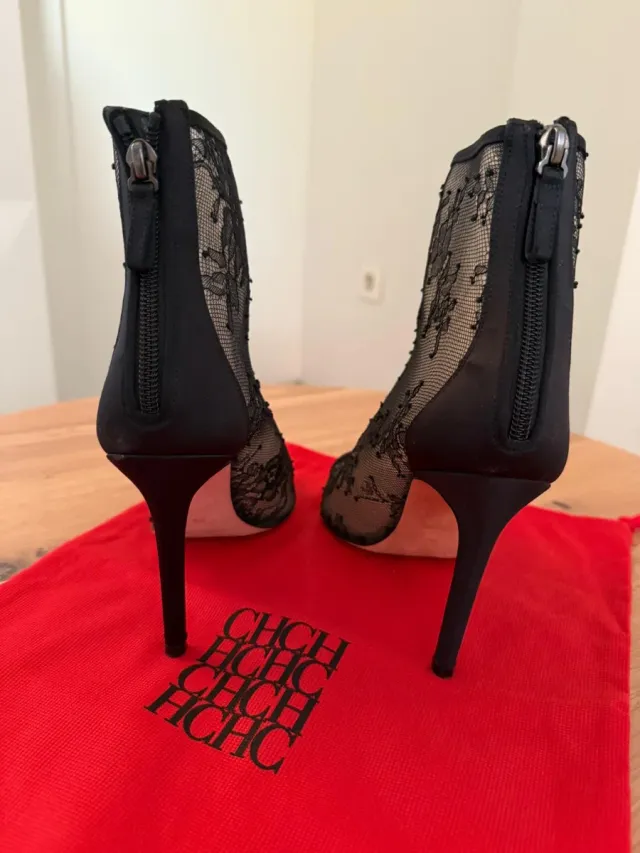 Botines de encaje Carolina Herrera