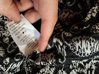 Gonna corta fantasia fiori pieghe S