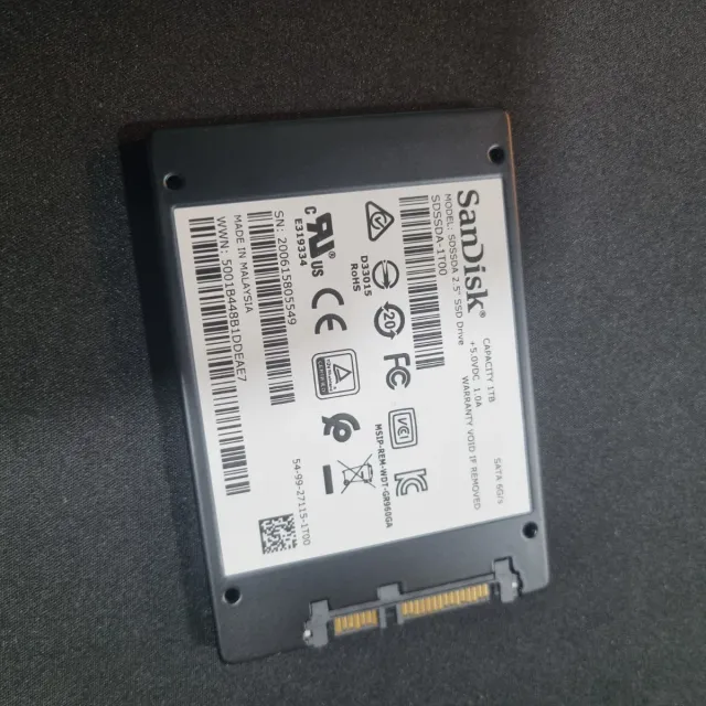 SanDisk SSD PLUS 1TB disco solido 1000gb