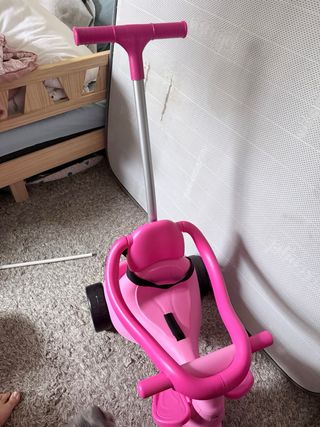 Triciclo infantil rosa