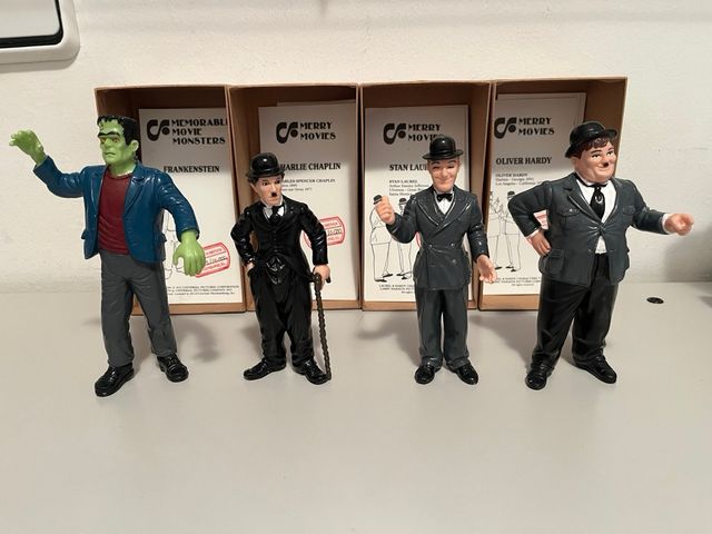 Lote 4 figuras cine clásico Comics Figuras.