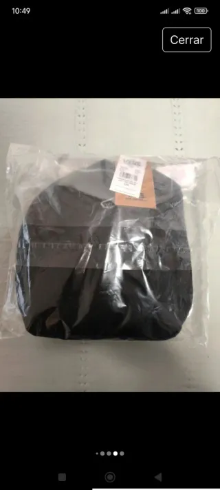 Mini Mochila Vans Off The Wall Negra