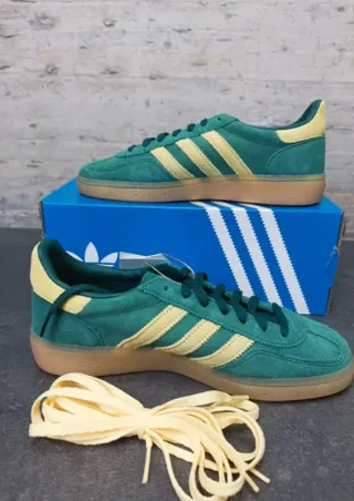 Adidas Handball Spezial Verde Amarillo Talla 36.5