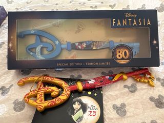 LAVES DISNEY FANTASÍA Y MULÁN 25 ANIVERSARIO