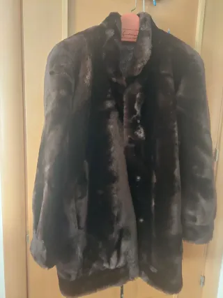 Chaquetón Mouton Marrón