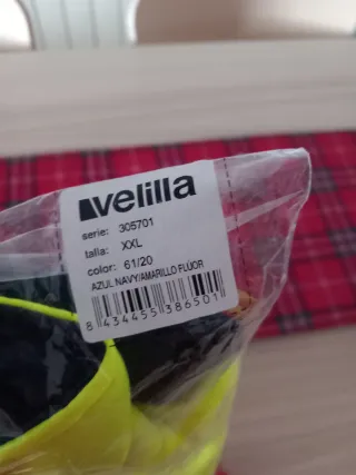 Sudadera Velilla Reflectante  Azul/amarillo