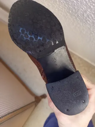 Botines marrones mujer