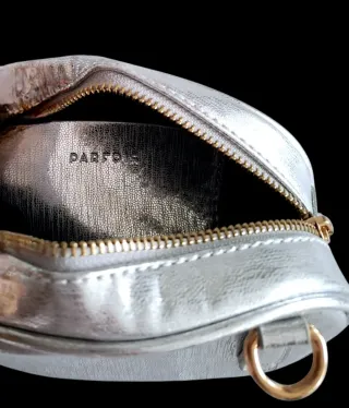 Bolso fiesta plateado nuevo Parfois