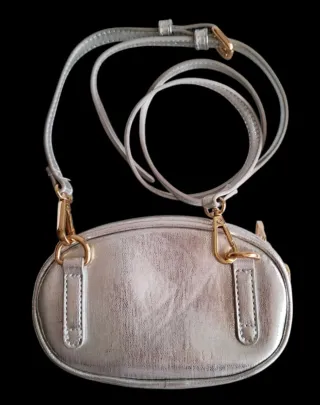 Bolso fiesta plateado nuevo Parfois