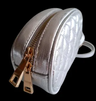 Bolso fiesta plateado nuevo Parfois