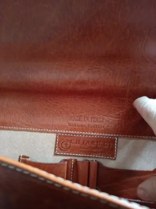 Maletín Chiarugi Piel Marrón Original