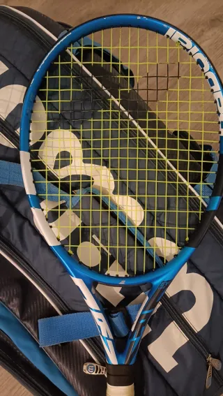 Raquetas Babolat Evo Drive y raquetero wilson
