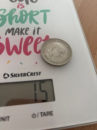 Moneda 5 Pesetas 1949 Níquel Franco