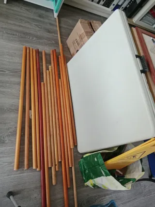 Set de Palos de madera para manualidades o decorac