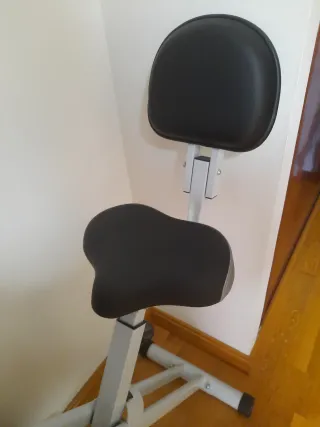 Bicicleta Estática Plegable Verde