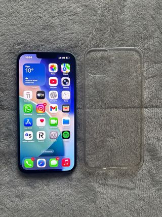 iPhone 14 Plus Blu 128 GB + Custodia + Caricatore