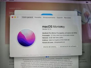 MacBook Pro Retina 13 pulgadas principios 2015