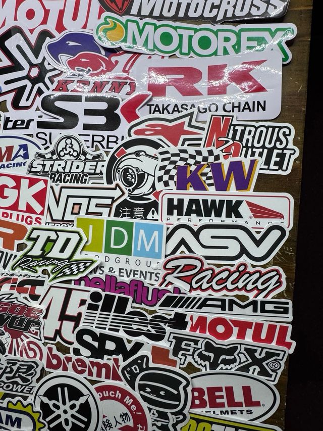 113 Pegatinas Racing Coche Moto