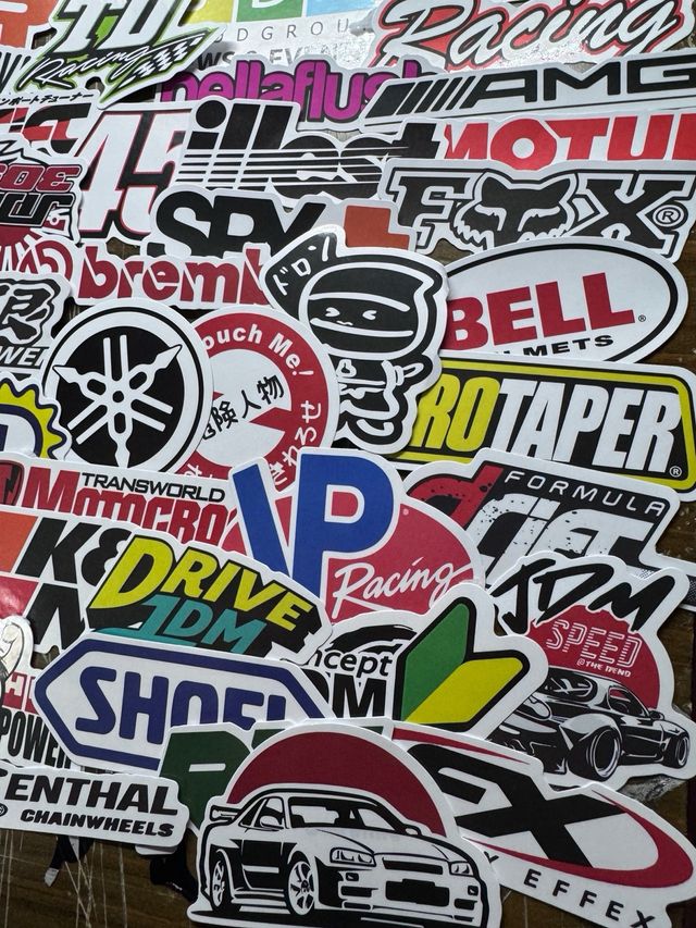 113 Pegatinas Racing Coche Moto