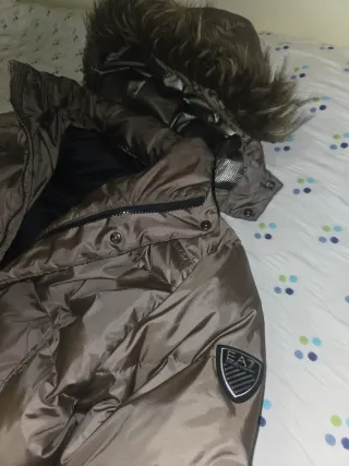 Abrigo Emporio Armani Marrón Talla XXXL