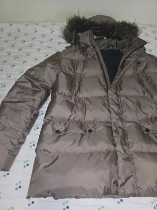 Abrigo Emporio Armani Marrón Talla XXXL