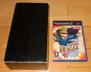 Buzz! El Gran Reto PS2 con 4 Mandos