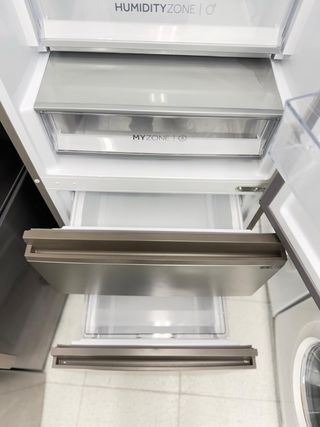 Nevera Haier Inox No Frost 2m x60cm nofrost cajon