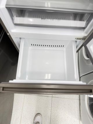 Nevera Haier Inox No Frost 2m x60cm nofrost cajon