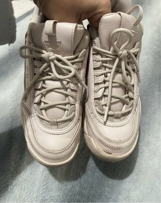Scarpe Fila donna beige/rosa