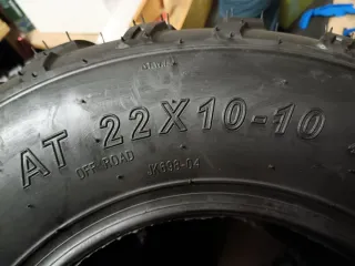 Neumáticos Quad 22x10-10 (2 unidades)