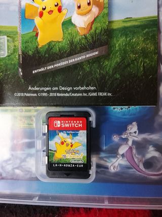 Pokemon Let's Go Pikachu! Nintendo Switch
