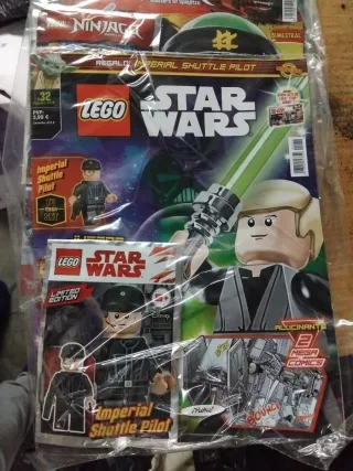 Revistas LEGO Star Wars y Ninjago Nuevas.Envio gra
