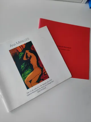 Catálogos Ana Miralles y Carlos Pacheco