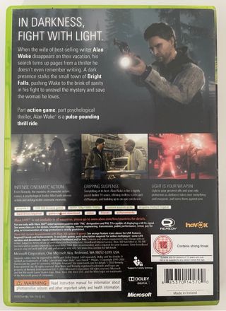 Alan Wake Xbox 360