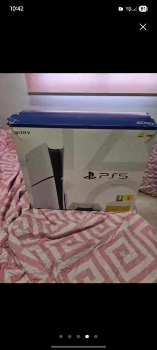 Consola Sony PS5 Slim con lector de disco Blanca N