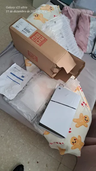 Consola Sony PS5 Slim con lector de disco Blanca N