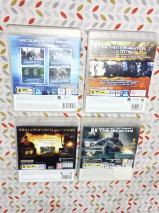 Lotto 4 giochi Ps3 ottime condizioni testati.