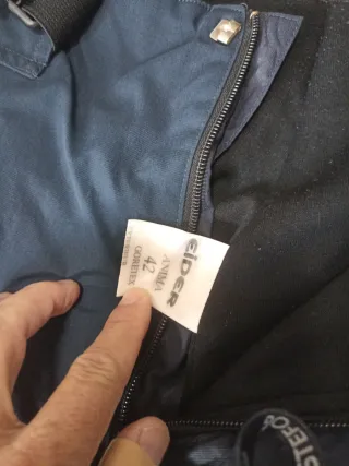 Pantalón de esquí Eider Gore-Tex Talla 42 Azul