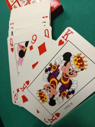 Mazzo di Carte maxi Disneyland Natale Topolino