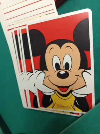 Mazzo di Carte maxi Disneyland Natale Topolino