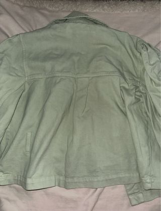 Chaqueta Stradivarius Verde Talla L
