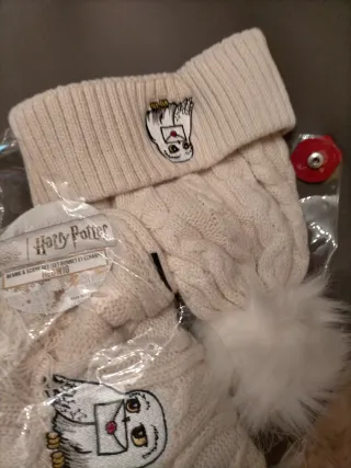 Gorro y Bufanda Harry Potter Hedwig
