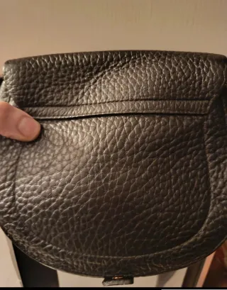 Borsa Furla Pelle Nera Oro