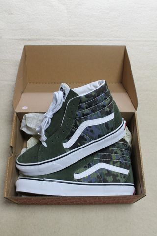 Vans Sk8-Hi Talla 42 Camo Verde