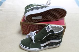 Vans Sk8-Hi Talla 42 Camo Verde